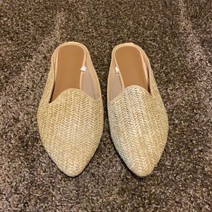 Universal Thread Rattan Straw Mules Women’s 8.5